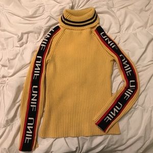 Like UNIF Badsport Mock Meck Yellow
